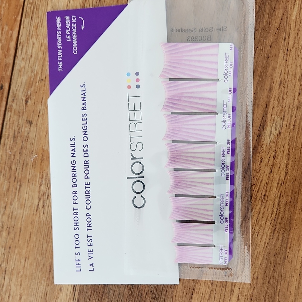2/$15 Colorstreet ColorPlay She Sells Seashells